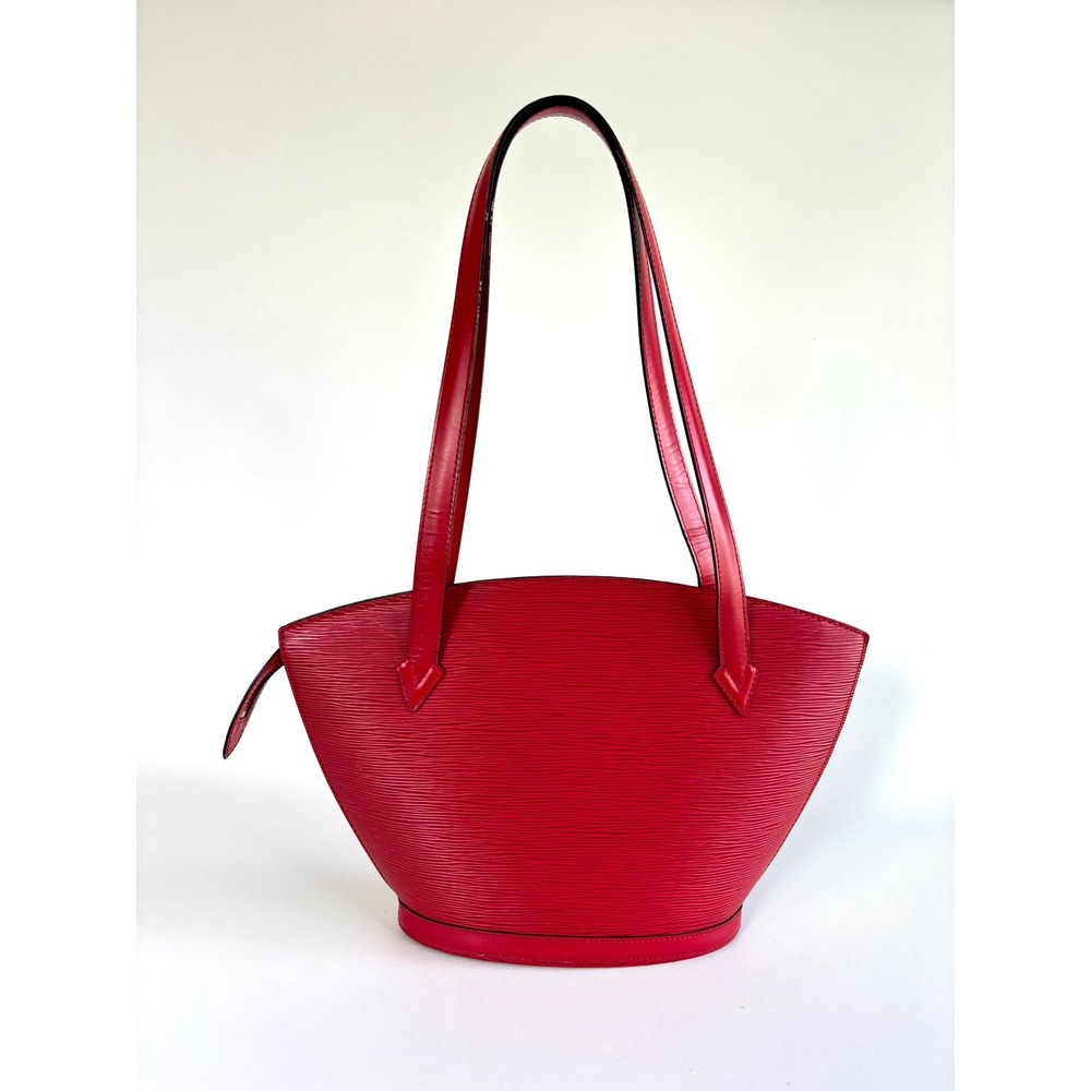 Louis Vuitton Saint Jacques PM Red Epi Leather Shoulder Bag Vintage 1998 AS0997 - Picture 3 of 10